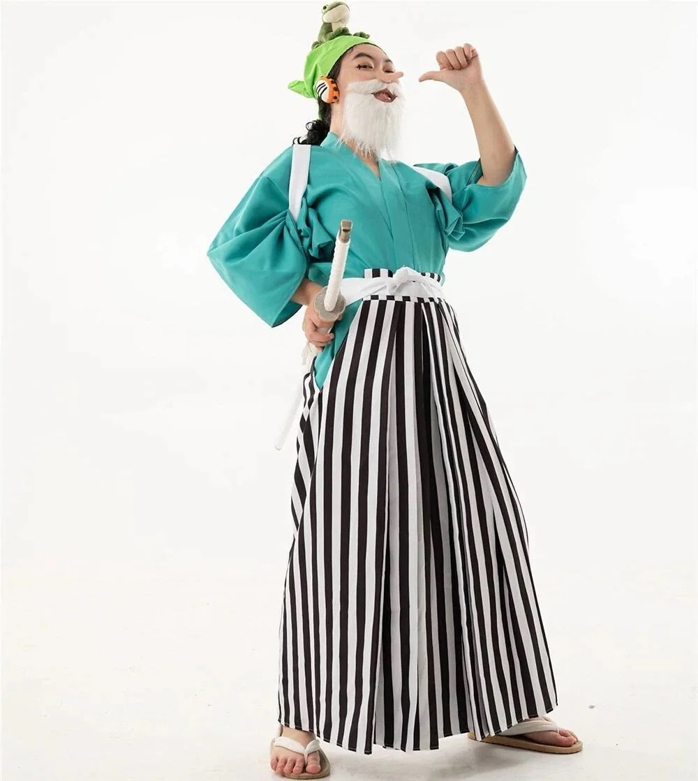 仮装 変装 ハロウィン コスチューム 暗紋設計 コスプレ衣装 ウソップ風 ワノ国 ワンピース スーツ ハロウィン 年新作入荷コスプレ 4,711円