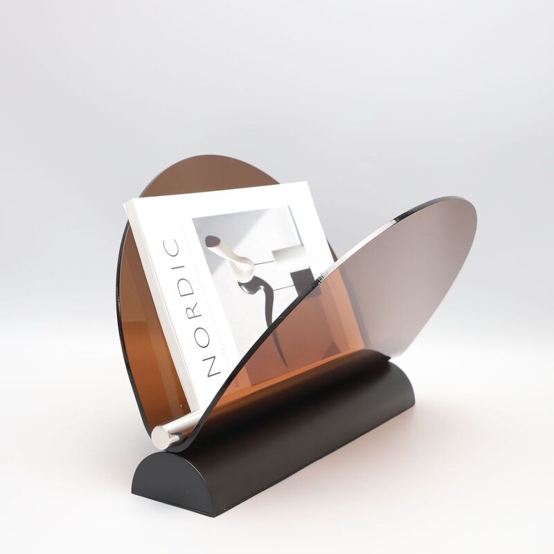 マガジンラック コンパクト モダン マガジンスタンド パンフレットスタンド ディスプレイラック スリム おしゃれ 本 雑誌 収納 ラック