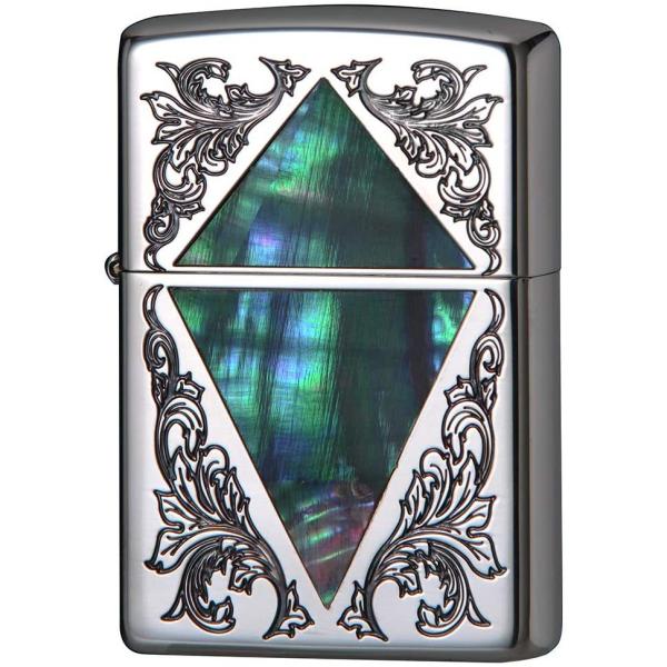 ライター 2SISHELL-ACDIA アラベスク シェル エッチング