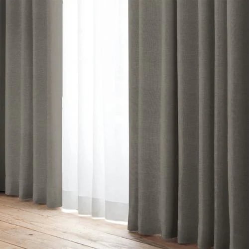 [100×208]YDDスタンド 遮光カーテン2枚入 グレー