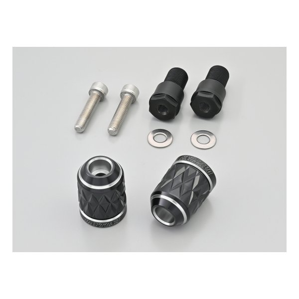 バーエンド ヤマハ M16 用 KIRIKO アッシュシルバー 42623