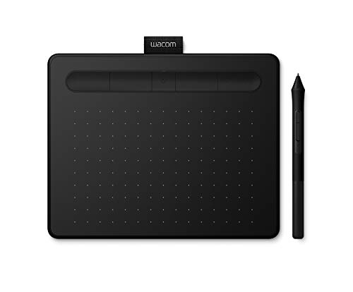 【Amazon.co.jp限定】 Wacom(ワコム) ペンタブレットIntuos Smallワイヤレス クリスタ付き 黒 Androidにも対応 データ特典付き TCTL4100WL/K0