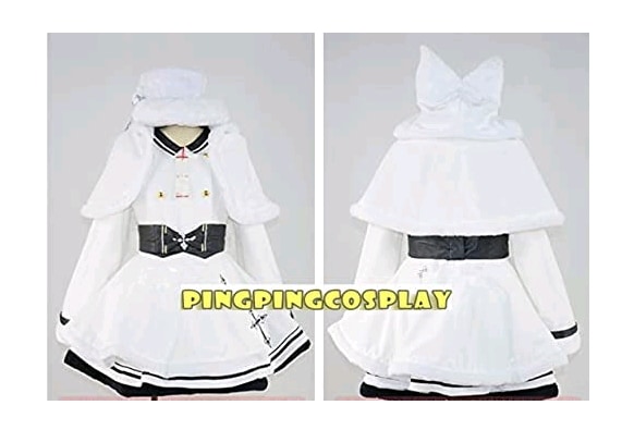 アズールレーン MURUMANSUKU 白いワンピースコスプレ衣装