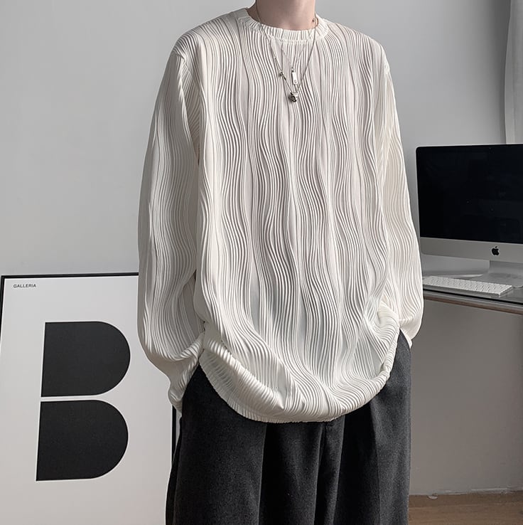 トップス 上着 人気 おすすめ おしゃれ お洒落 激安 安い プチプラ Tシャツ ティーシャツ ロンT ロンティー 長袖Tシャツ ラウンドネック 丸首 コットン 綿 ポリエステル 無地 sh
