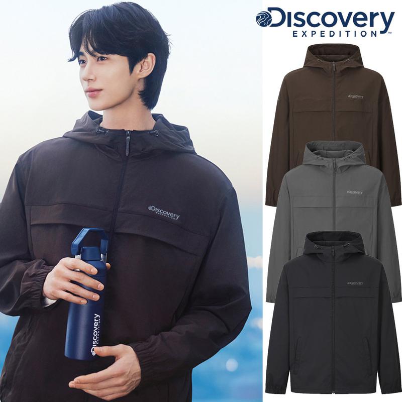 [25F/W] DMTR2A054 ビョン・ウソク 男性 秋 ウーブン トレーニング セミオーバーフィット ジャケット ウインドブレーカー ジャケット