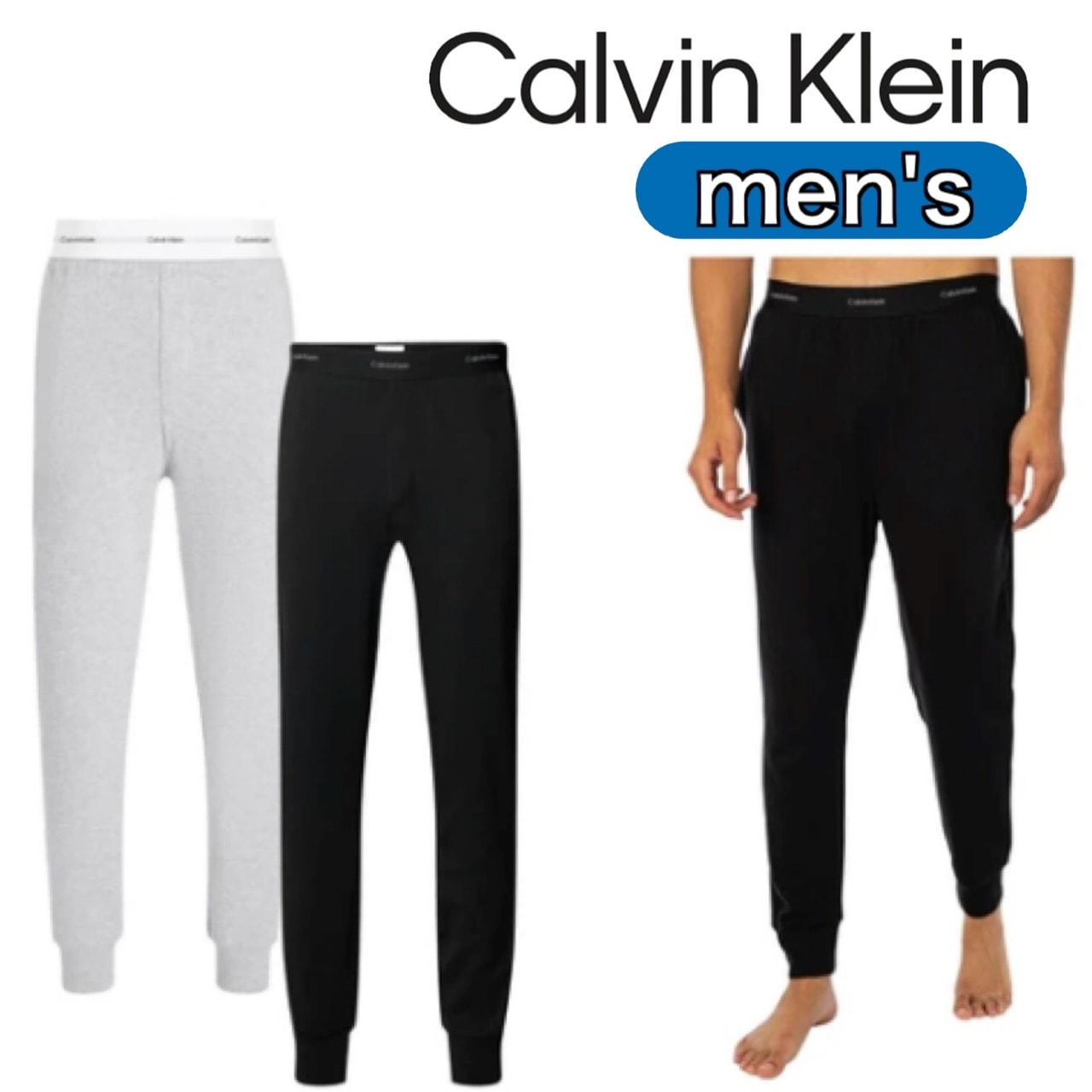 カルバンクライン CALVIN KLEIN ボトムス NM2706E ズボン ジョガーパンツ ラウンジウェア フルレングスパンツ ルームウェア スポーツ スポーツウェア メンズ メンズサイズロングパンツ