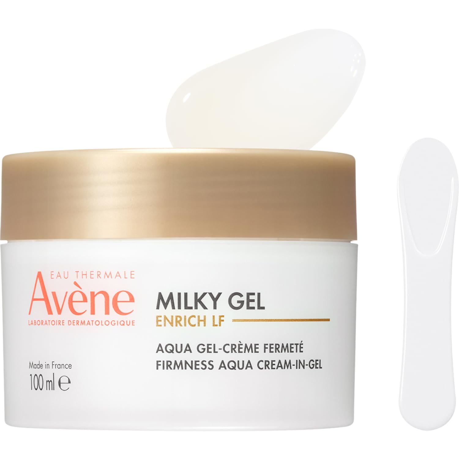アベンヌ(Avene) ミルキージェル エンリッチ ＬＦ 100mL オールインワン フルーティーフローラルの香り 乾燥小ジワ ハリ 保湿 メンズ 敏感肌 ダーマコスメ