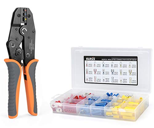 アイウィス(IWISS) 絶縁被覆付圧着端子 圧着ペンチ 0.5-6.0sq IWS-03C 圧着マ