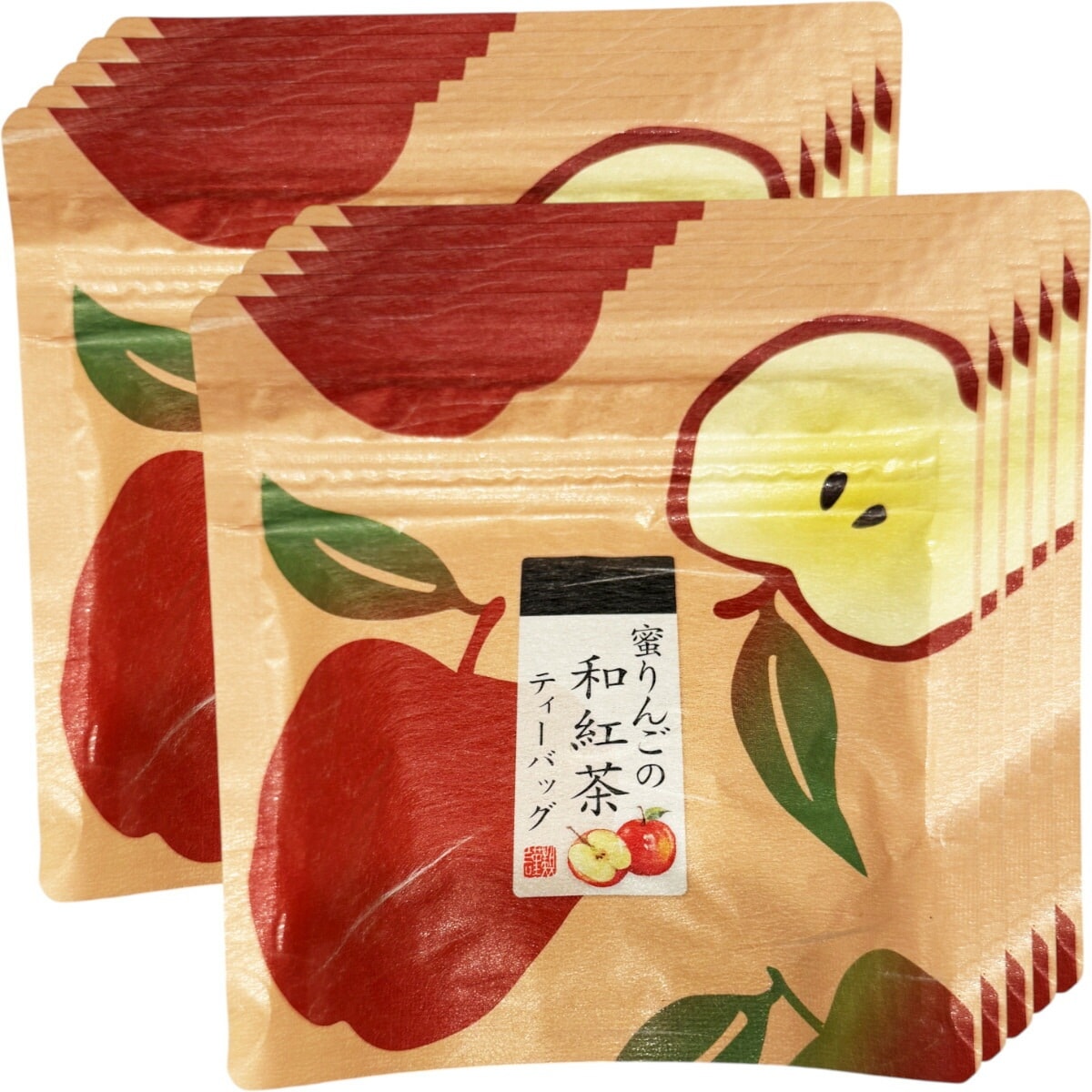 国産100% 蜜りんごの和紅茶 2g5パック10袋セット 静岡県産紅茶 青森県産りんご 国産 リンゴ 日本茶 林檎 ティーバッグ 紅茶 ティーパック ダイエット ギフト プレゼント 内祝い お返し