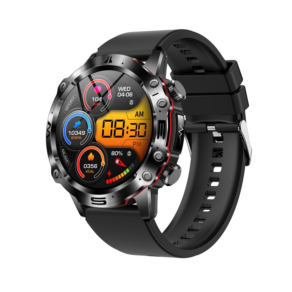 2023 新しい Et482 スマートウォッチ Bluetooth 通話 Amolde Hd 血糖値血中酸素濃度血圧 Ecg 心電図