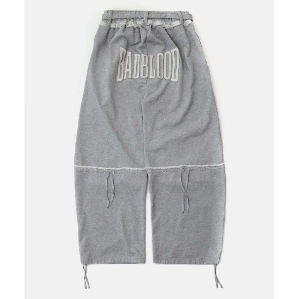 BADBLOOD Low Edge Convex Jogger Grey w-pts24-052