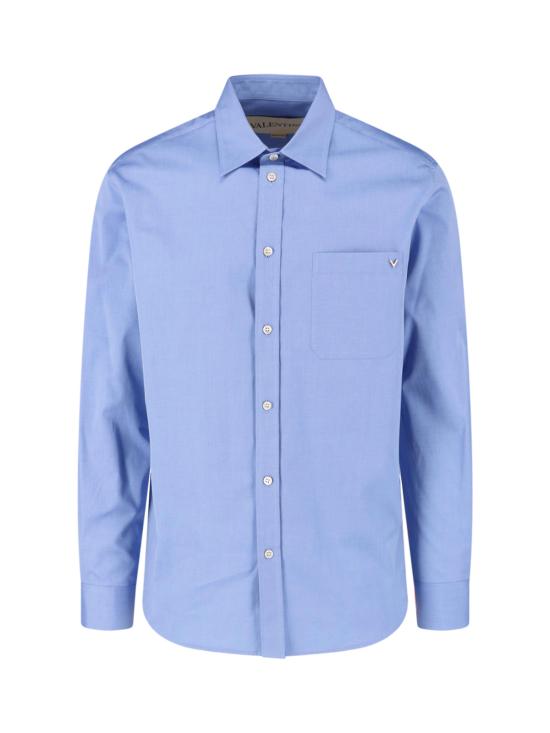 VALENTINO GARAVANI Men Shirts 8V0ABB84BH2 0DX Blue