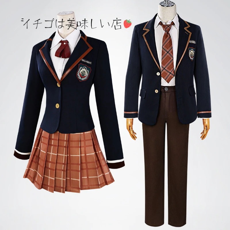 恋と深空 風 男女主 制服 コスプレ衣装 コスチューム アニメ ハロウィン仮装 演出服