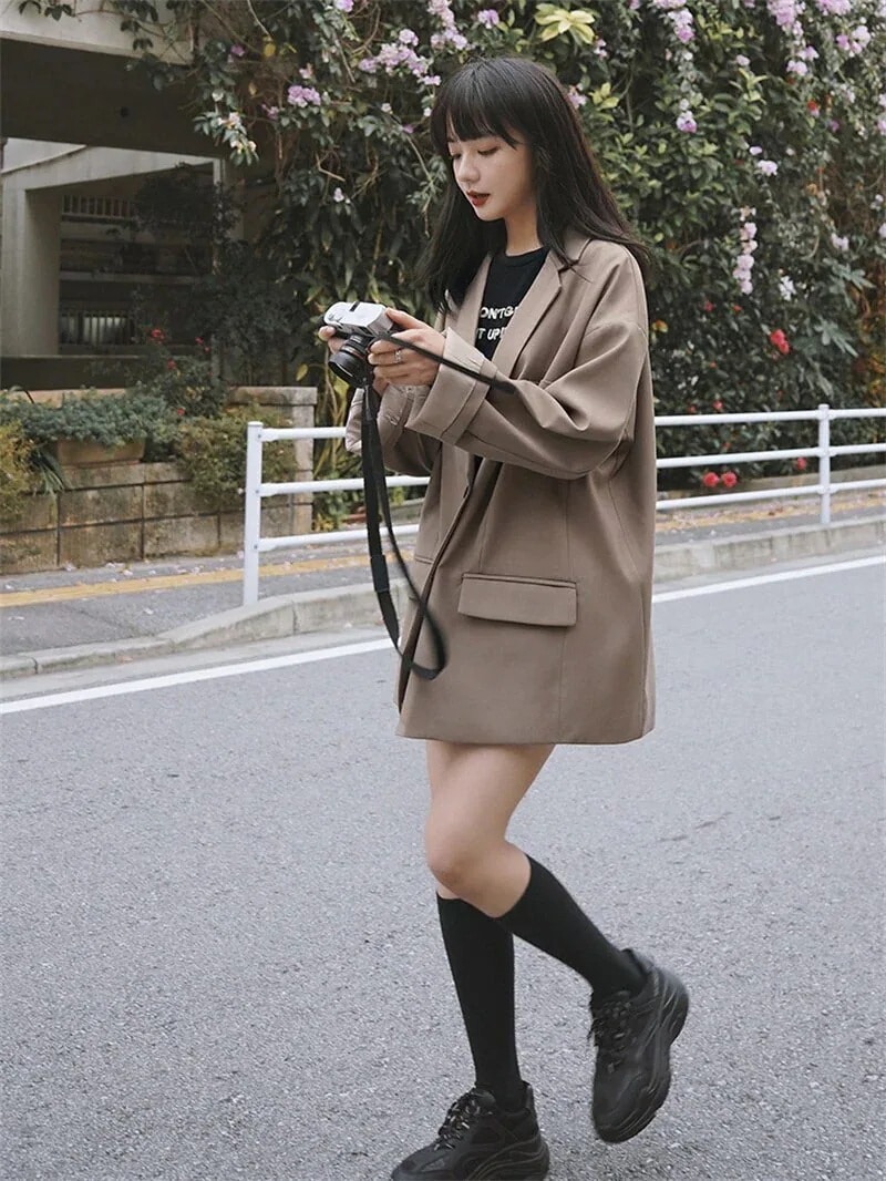 出荷が早い春 ニュースタイル おしゃれで高級！スーツジャケット 着痩せ 百掛け 通勤 スーツ 高級感 春トレンチコート ジャケット