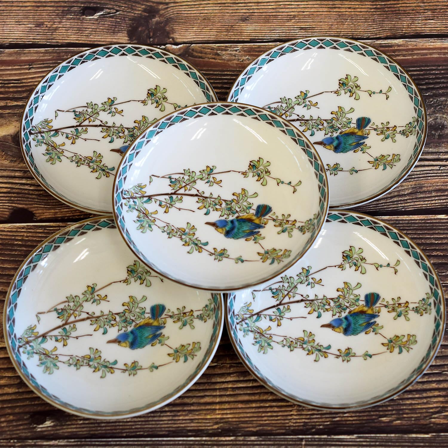 和座の蔵 お皿 セット おしゃれ 食器 九谷焼 小皿 5枚セット かわせみ 陶器 高級 ブランド 和食器 取り皿 日本製 結婚祝い プレゼント ギフト 6,621円