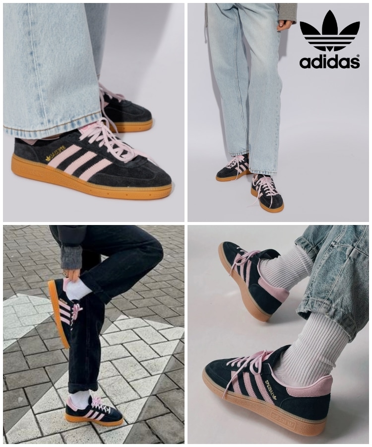 [ADIDAS] アディダス ハンドボール スペツィアル / Handball Spezial ブラック/ピンク