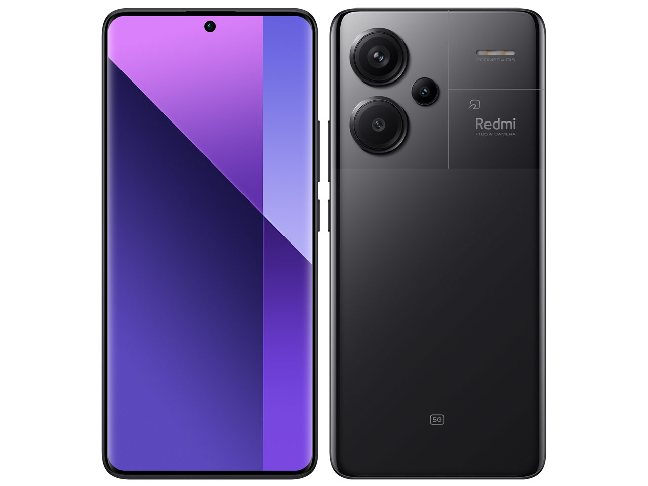 Redmi Note 13 Pro+ 5G 512GB SIMフリー [ミッドナイトブラック] スマートフォン