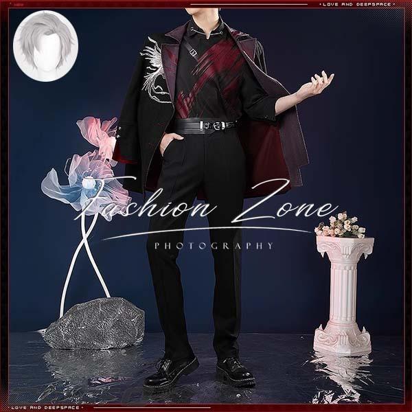 2026新品推奨 恋と深空 風 シン Sylus 無尽略奪者 コスプレ衣装 ウィッグ cosplay ハロウィン 演出服 変装