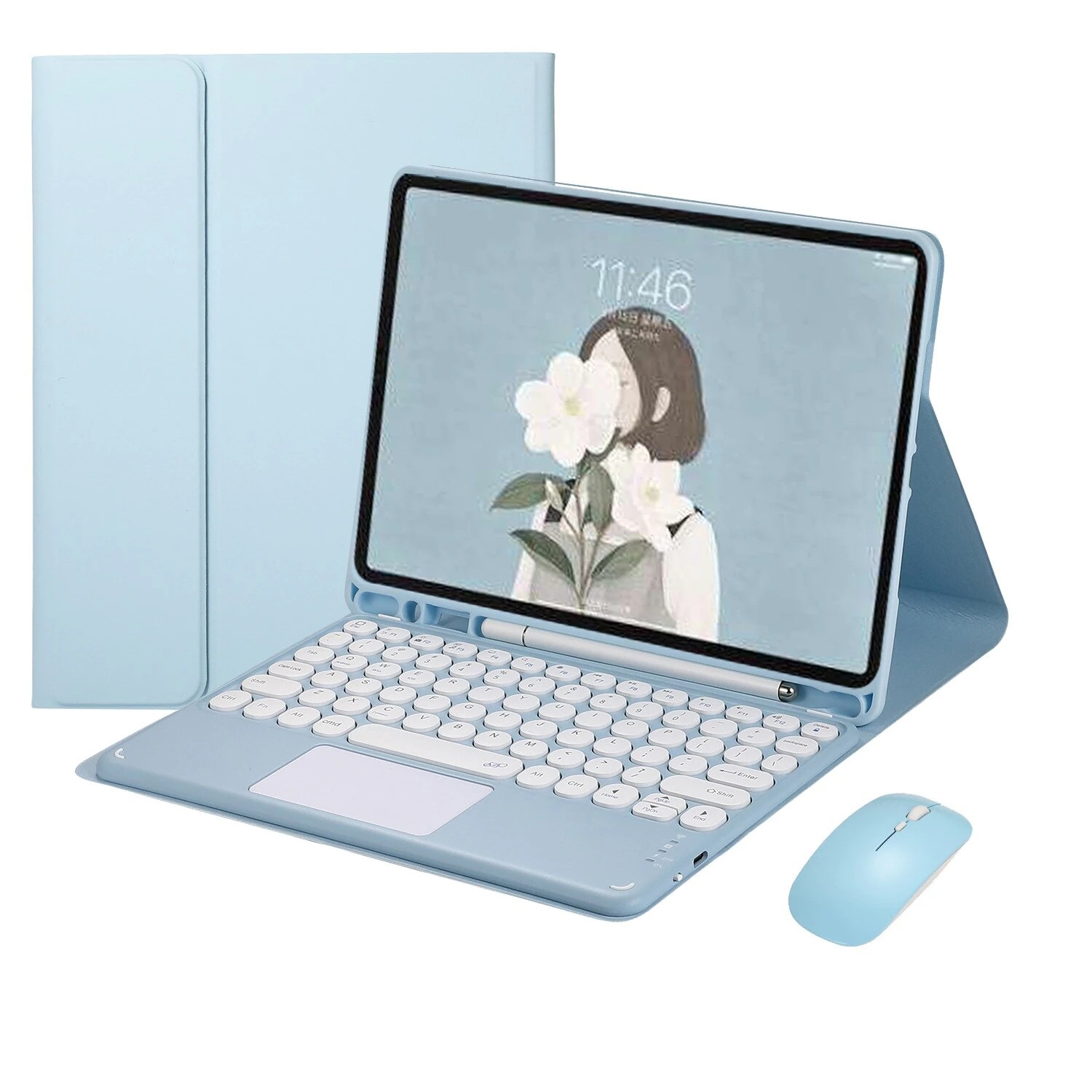 店長おすすめipadair4 Bluetoot キーボード 10.2 インチ 第 8 世代 App