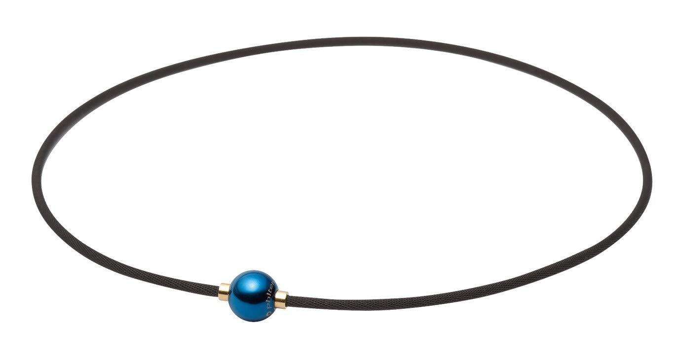 【羽生結弦選手愛用商品】ファイテン(phiten) ネックレス RAKUWAネック メタックス ミラーボール アースカラー 40cm