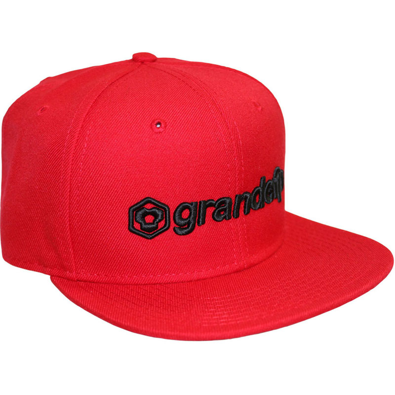 GRANDE.F.P(グランデエフピー) grandefp.3D刺繍フラットバイザーキャップ フットサル 帽子 (gfph19903-35)