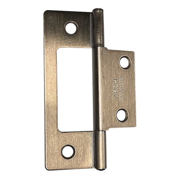 No.4300 ステンフラッシュ蝶番 64mm アンバー [20枚入]