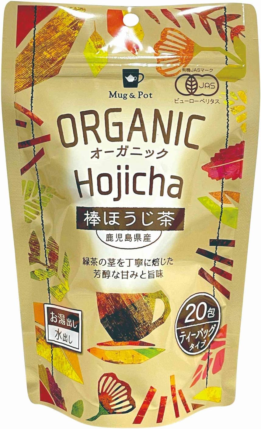 【送料無料】Tokyo Tea Trading Mug&Pot ORGANIC オーガニック 棒ほうじ茶 40g(2g20p)12袋