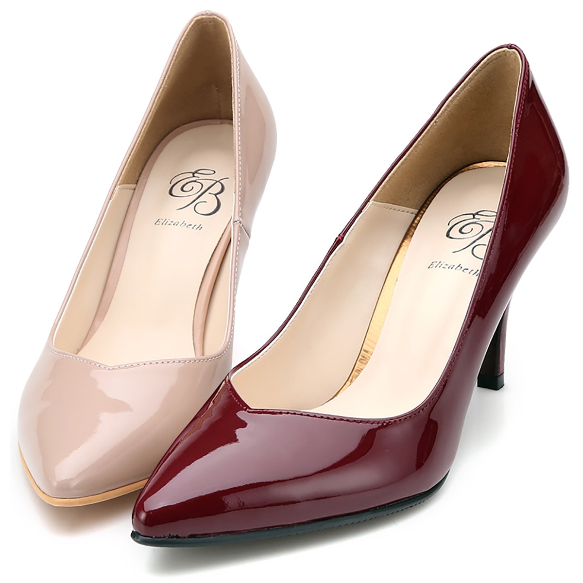 エリザベート Vエッジ パンプス EL17547 (7/8/9cm)