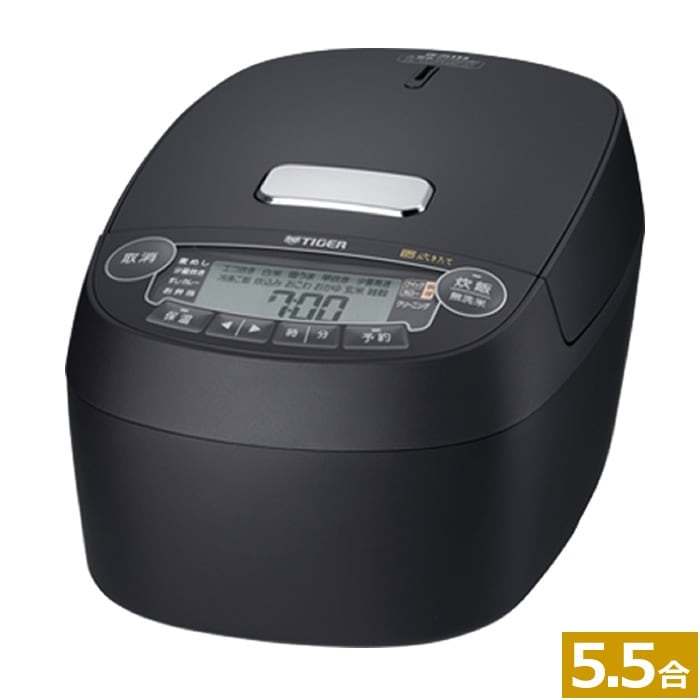 5.5炊き 圧力IHジャー炊飯器 JPV-G100-KM マットブラック