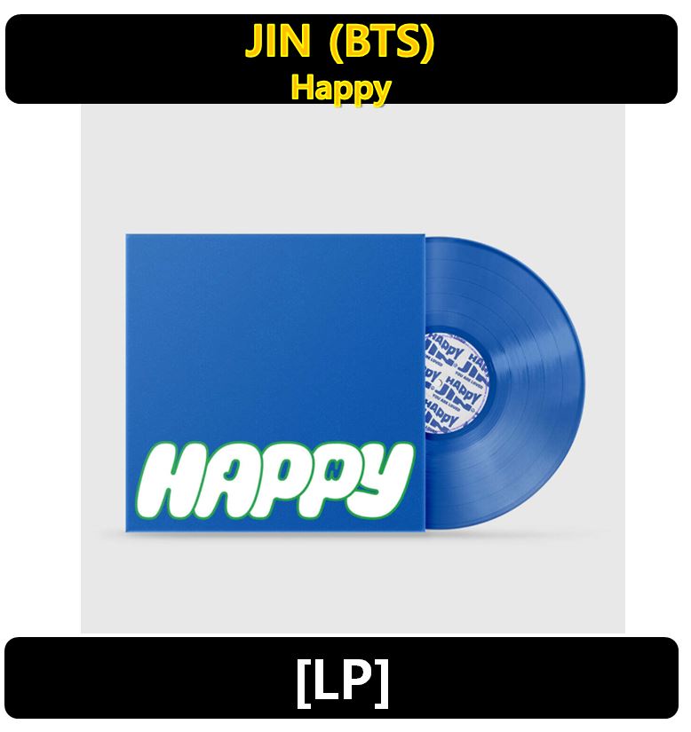 【BTS JIN】 - Happy (LP) 5,693円