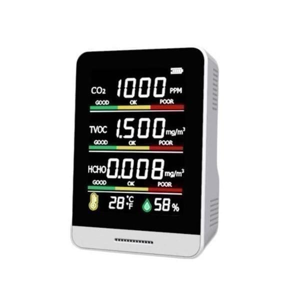 CO2濃度測定器 CO2マネージャー 二酸化炭素計測器 CO2 二酸化炭素 温度 湿度 測定 コンパクト ((S 4,778円