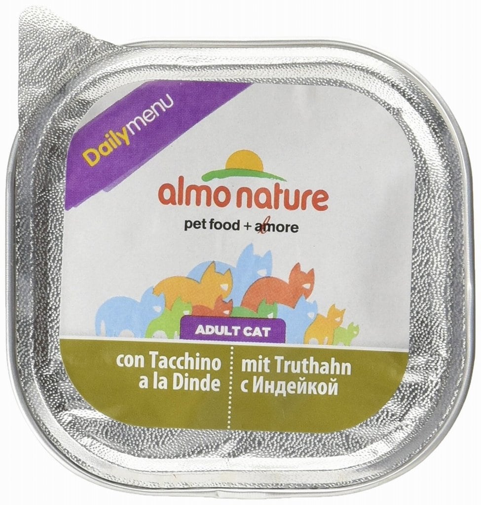 アルモネイチャー キャットフード デイリーメニュー アルミカップ 七面鳥入りのソフトムース 100g×32個 (ケース販売)