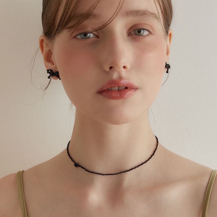 Dorothy Rose Bead Necklace 2色 おしゃれ アイドル愛用ブランド 韓国人気 韓国ファッション