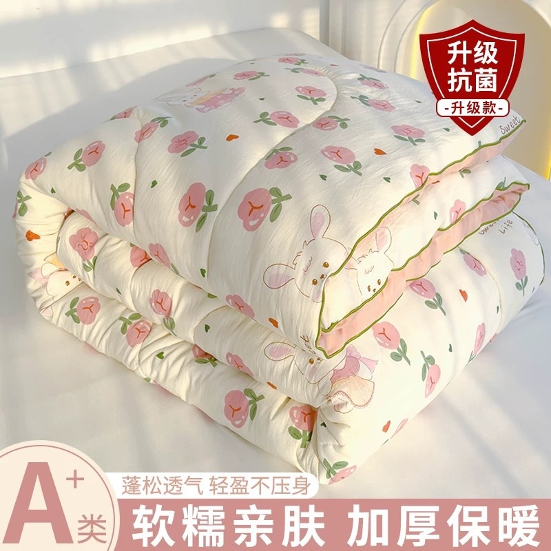 クラスa母子グレード二層糸大豆繊維キルト春秋キルト洗えるエアコンキルト増厚冬キルト共同購入卸売