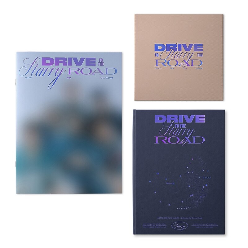 [3種セット] 初回ポスター ASTRO [Drive to the Starry Road] 予約