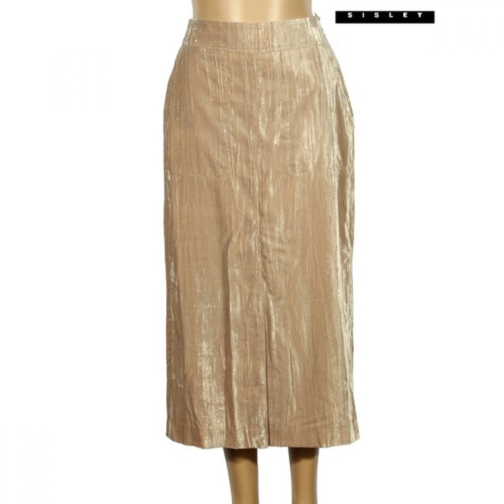 [シスレー] シスレーニューエイツ Hラインバンディングスカート SASK33361_BG