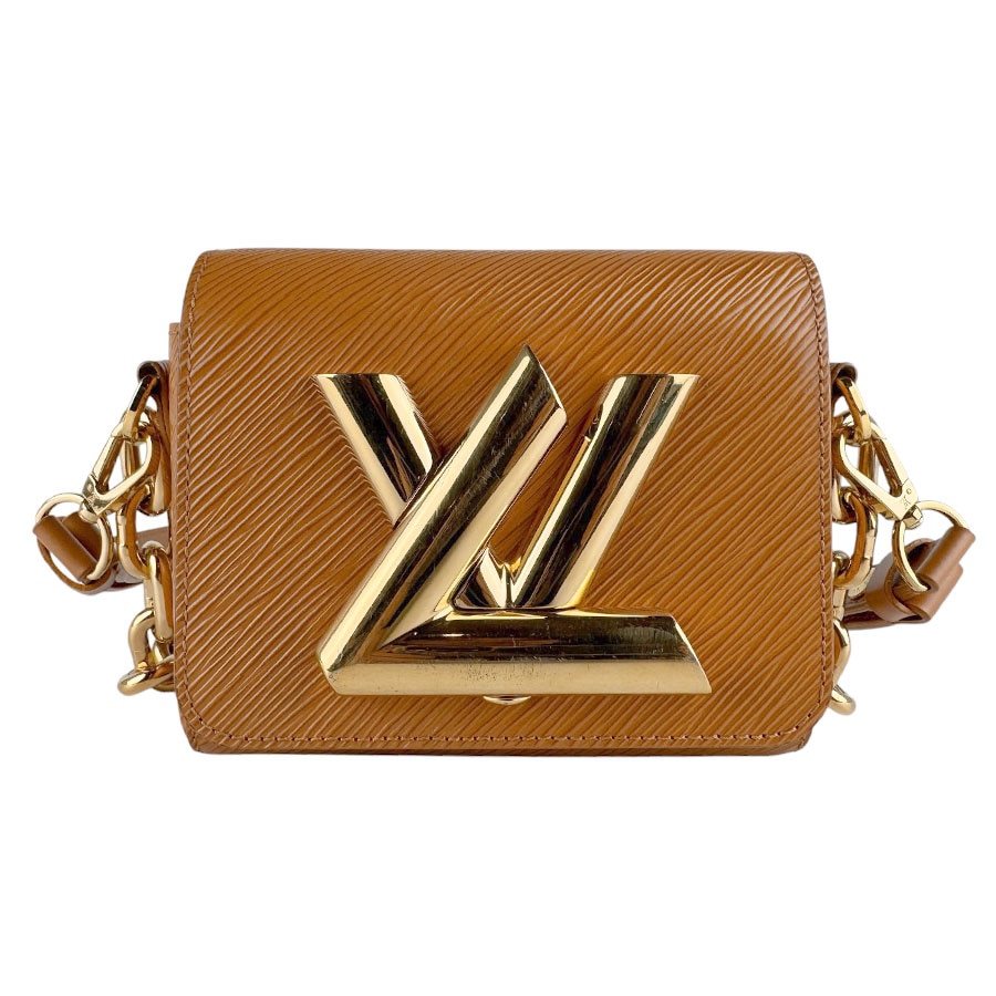 ルイ ヴィトン LOUIS VUITTON ショルダーバッグ エピ ツイスト ロック XL エピレザー キャメル レディース M22297 z9493