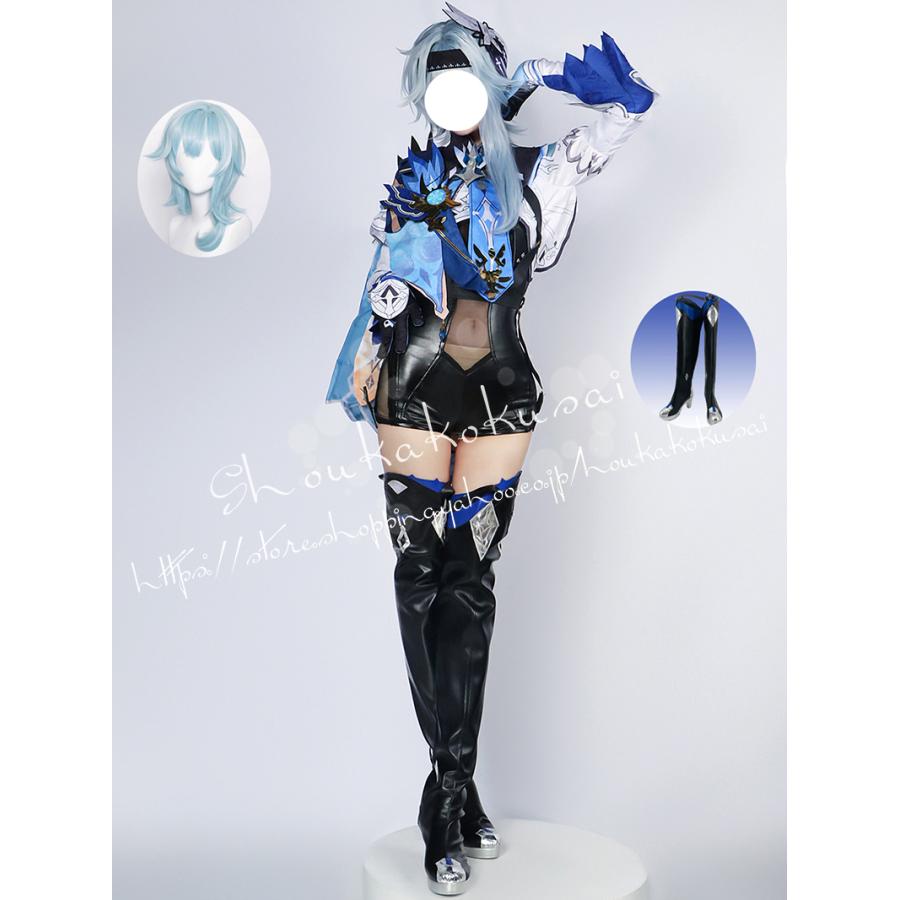 原神 （げんしん） エウルア コスプレ 衣装 高品質フルセット豪華版 コス 演出服 舞台装(ウィッグ 靴 別売り)
