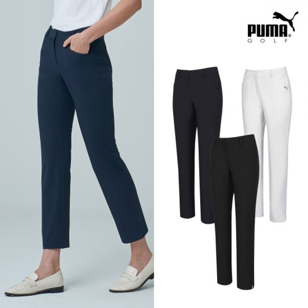 (プーマゴルフ) 女性用ウーブンロングパンツ3色から1つ選択