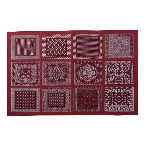 TTR-152RD レッド ラグ(130×190cm) メーカー直送