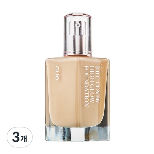 キルカバーハイグローファンデーション38g 3個 2ランジェリー ツヤ肌 潤い