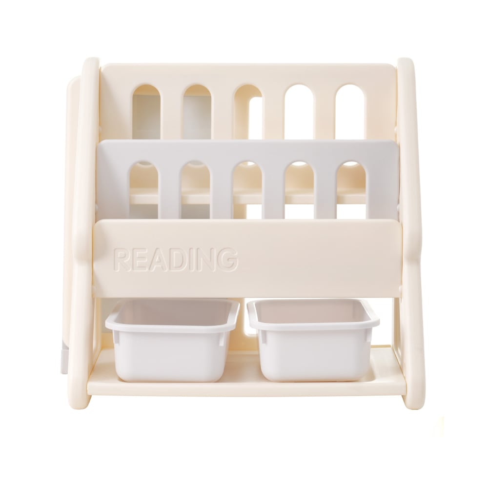 絵本ラック 絵本棚 大容量 可動式ホワイトボード 本棚 収納ラック 多機能 おもちゃ収納 収納ボックス 子供部屋 収納ケース 子ども用 家具 キッズ