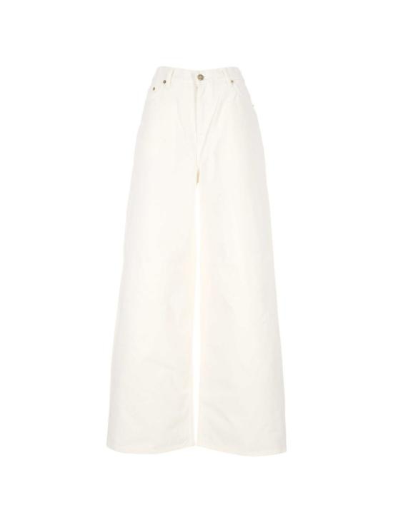 GOLDEN GOOSE Women Denim Pants GWP02079 P00098010190 Bianco