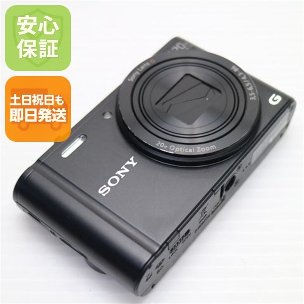 美品 DSC-WX300 Cyber-shot ブラック デジカメ SONY 42