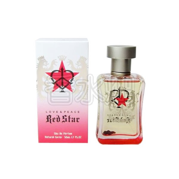 ラブ＆ピース ラブ アンド ピース レッドスター EDP SP 50ml オードパルファム 香水 フレグランス 箱ダメージ有り