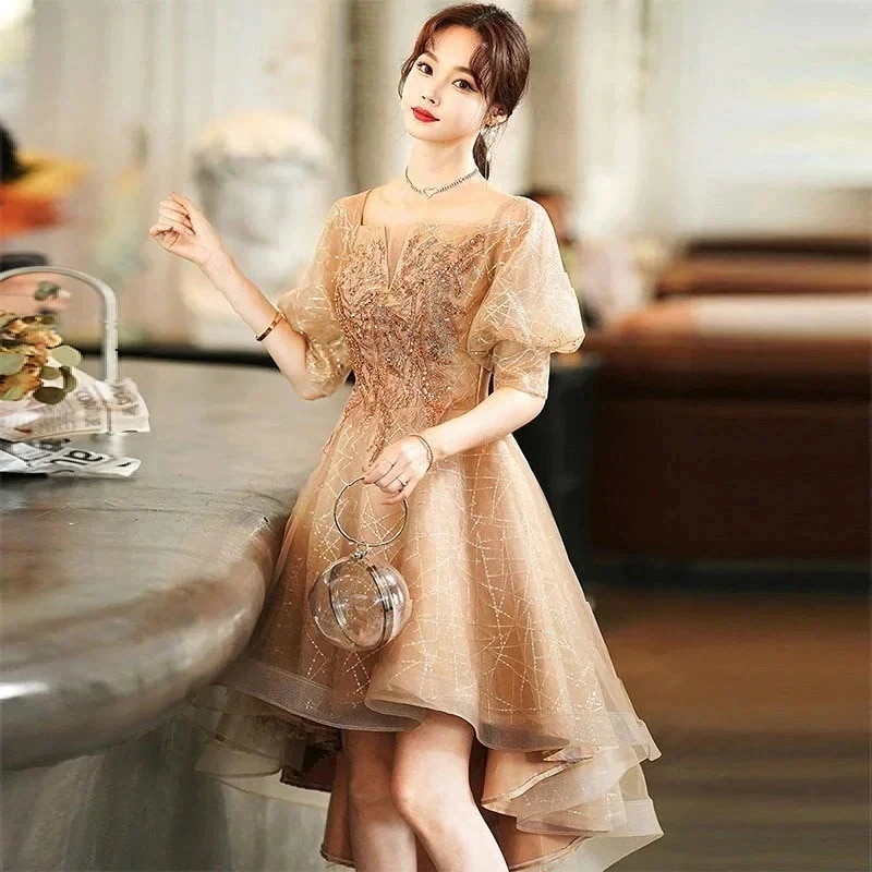 2024 パーティードレス高級感 ワンピース フォーマル パーティー キャバドレス 気質 大人 チャイナドレス 同窓会 卒業式 結婚式 演奏会 ウェディング 成人式 OL 正式 礼装340