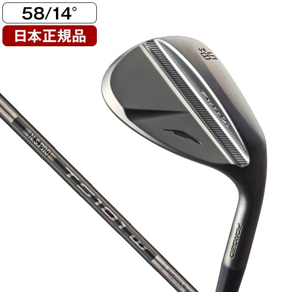 日本正規品 フォーティーン RM-αブラックエディション ウエッジ 2023年モデル N.S.PRO TS-101w BKスチールシャフト #58-14(58H)