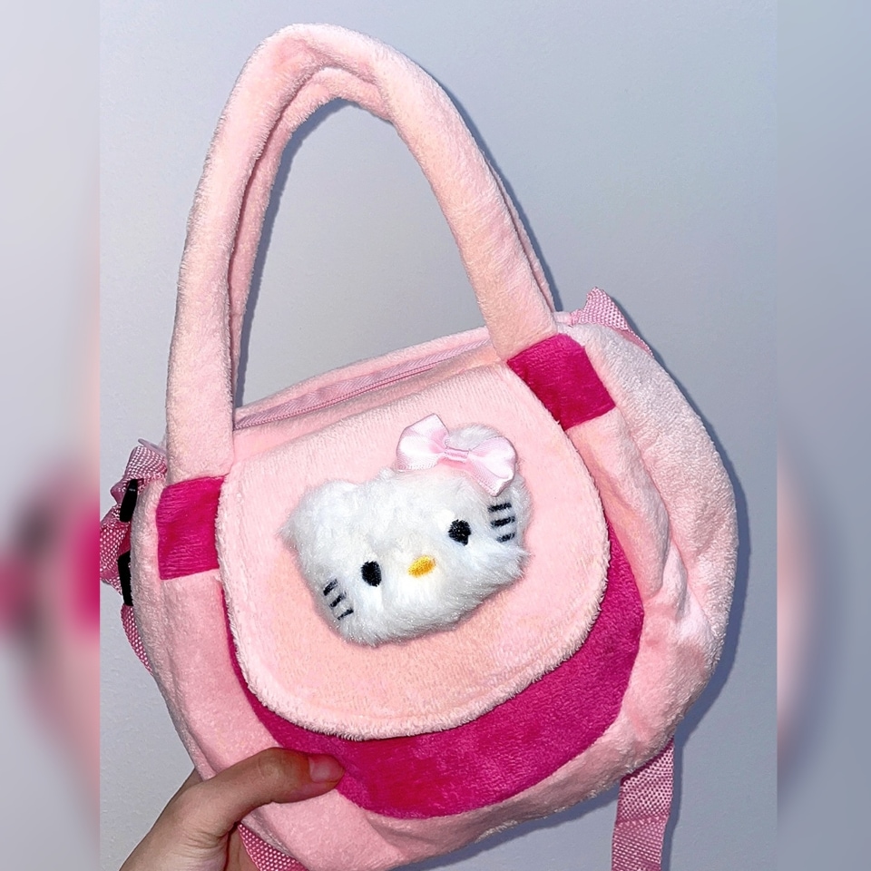 かばん バッグ ぬいぐるみワンショルダークロスボディハンドバッグバッグハローktかわいい