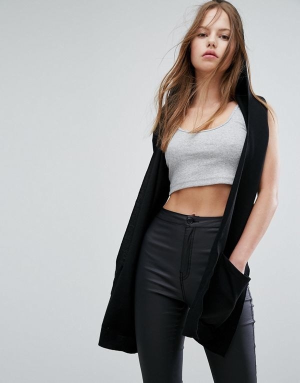 Seints レディース アクセサリー 送料無料 Black Seint Hooded Scarf in Black Jersey