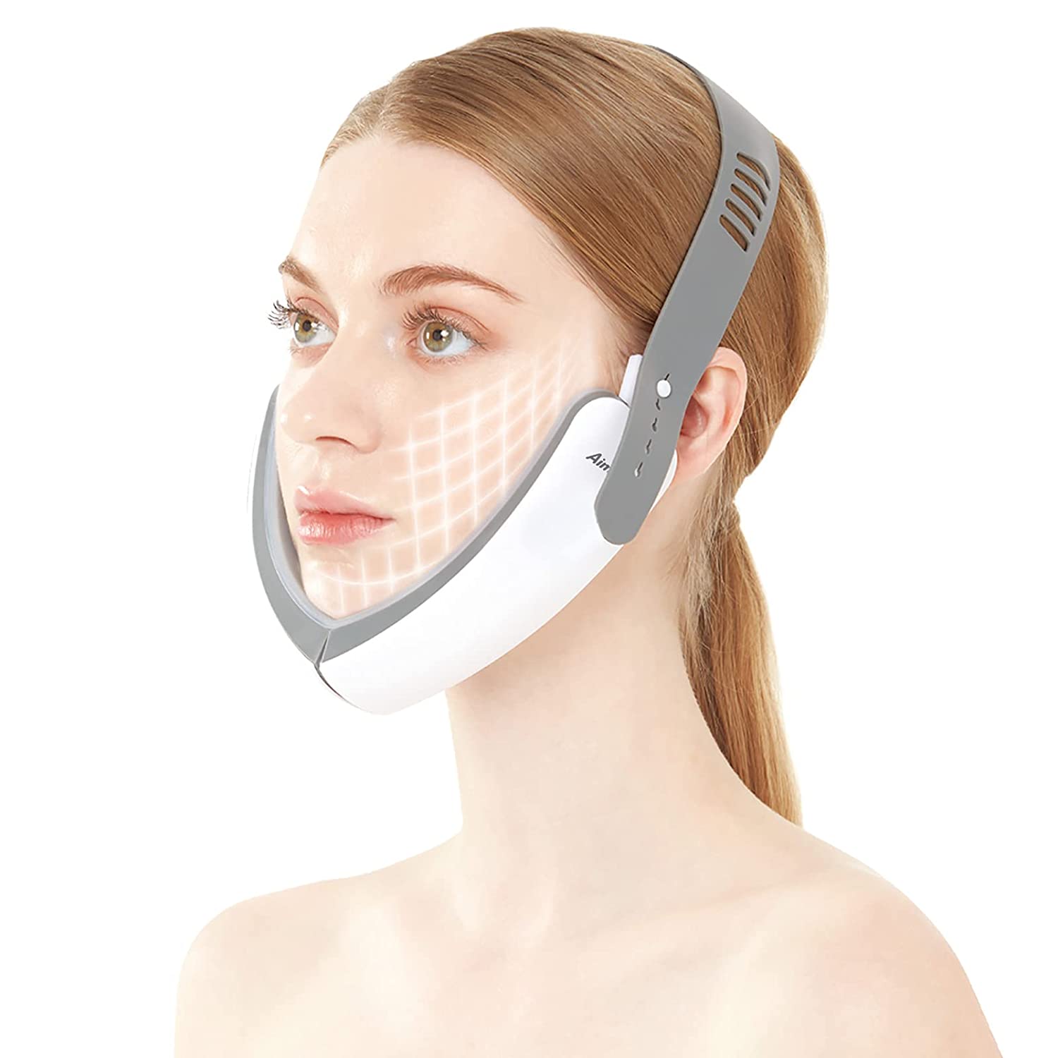 第二世代 フェイスベルト 小顔美顔器 正規品 EMS 光照射 リフトアップ 二重顎 フェイスライン 光 美容器 アレルギー防止 母の日 彼女 ホワイトデー 女性 クリスマス プレゼント ギフト美顔器・美容器